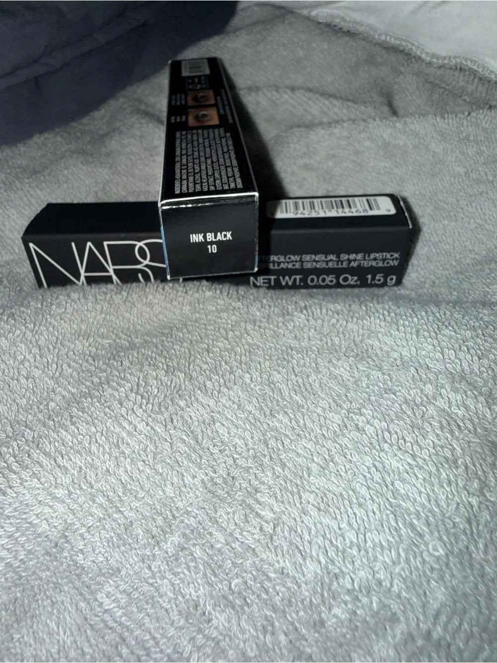 NARS Black Mascara & Lipstick Duo with Floral Full Sleeve Packaging